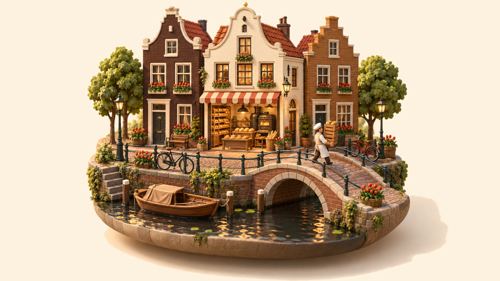 Diorama : mon premier départ, Amsterdam