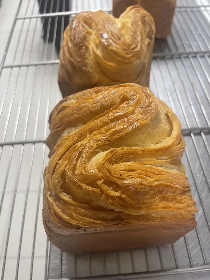 Brioche feuilletée dans son moule